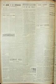 Página do jornal Unitário de outubro de 1954