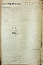 Página do jornal Unitário de outubro de 1954