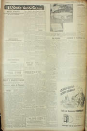 Página do jornal Unitário de outubro de 1954