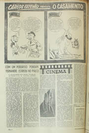 Página do jornal Unitário de outubro de 1954