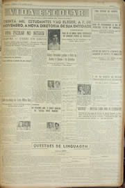 Página do jornal Unitário de outubro de 1954