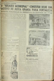 Página do jornal Unitário de outubro de 1954
