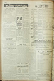 Página do jornal Unitário de outubro de 1954