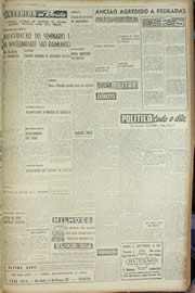 Página do jornal Unitário de outubro de 1954