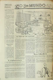 Página do jornal Unitário de outubro de 1954