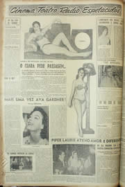 Página do jornal Unitário de outubro de 1954