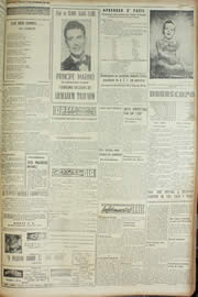 Página do jornal Unitário de novembro de 1954