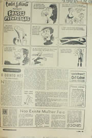 Página do jornal Unitário de novembro de 1954