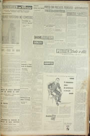 Página do jornal Unitário de novembro de 1954