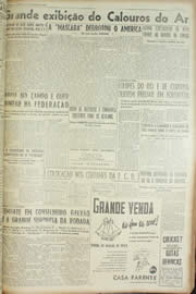 Página do jornal Unitário de novembro de 1954