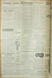 Página do jornal Unitário de novembro de 1954