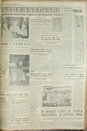 Página do jornal Unitário de novembro de 1954