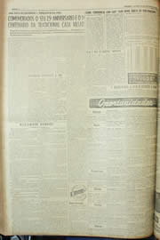 Página do jornal Unitário de dezembro de 1954