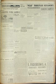 Página do jornal Unitário de dezembro de 1954