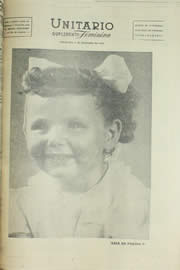 Página do jornal Unitário de dezembro de 1954