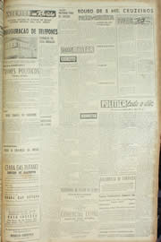 Página do jornal Unitário de dezembro de 1954
