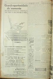 Página do jornal Unitário de dezembro de 1954