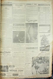 Página do jornal Unitário de dezembro de 1954