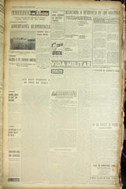 Página do jornal Unitário de janeiro de 1955