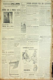 Página do jornal Unitário de janeiro de 1955