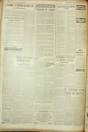 Página do jornal Unitário de janeiro de 1955