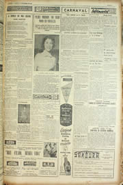 Página do jornal Unitário de janeiro de 1955