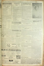 Página do jornal Unitário de fevereiro de 1955