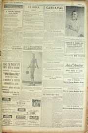 Página do jornal Unitário de fevereiro de 1955