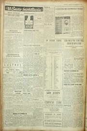 Página do jornal Unitário de fevereiro de 1955
