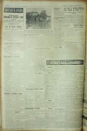 Página do jornal Unitário de fevereiro de 1955