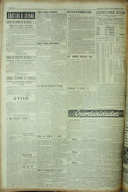 Página do jornal Unitário de fevereiro de 1955