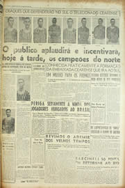 Página do jornal Unitário de fevereiro de 1955