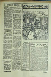 Página do jornal Unitário de fevereiro de 1955