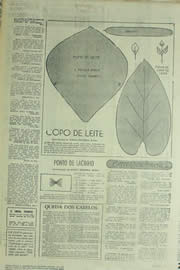Página do jornal Unitário de fevereiro de 1955