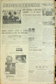 Página do jornal Unitário de fevereiro de 1955