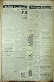 Página do jornal Unitário de março de 1955