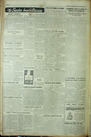 Página do jornal Unitário de março de 1955