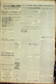 Página do jornal Unitário de março de 1955