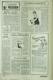 Página do jornal Unitário de março de 1955