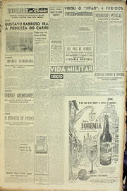 Página do jornal Unitário de março de 1955