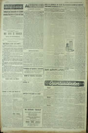 Página do jornal Unitário de março de 1955