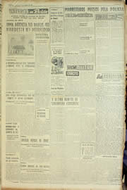 Página do jornal Unitário de março de 1955