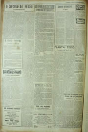 Página do jornal Unitário de março de 1955