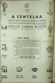 Página do jornal Unitário de março de 1955