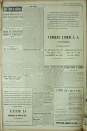 Página do jornal Unitário de março de 1955
