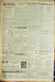 Página do jornal Unitário de março de 1955