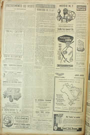 Página do jornal Unitário de abril de 1955