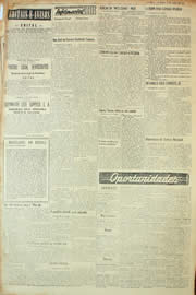 Página do jornal Unitário de abril de 1955