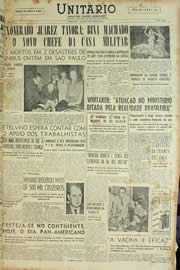 Página do jornal Unitário de abril de 1955
