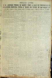 Página do jornal Unitário de abril de 1955
